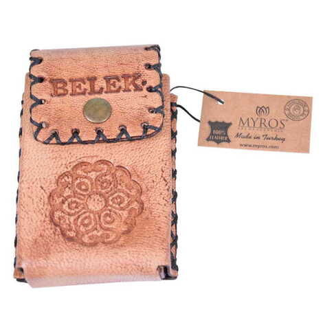 Belek Themed Leather Cigarette Case - 5