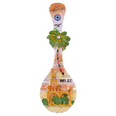 Belek Themed Polyester Fridge Magnet - 3