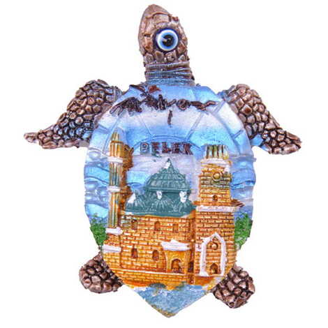 Belek Themed Polyester Fridge Magnet - 6