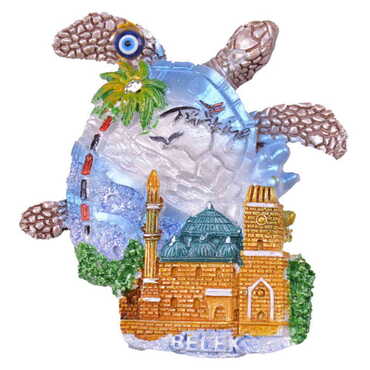 Belek Themed Polyester Fridge Magnet - 10