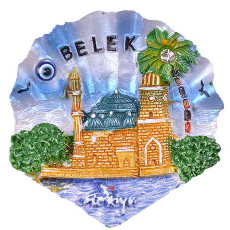 Belek Themed Polyester Fridge Magnet - 16