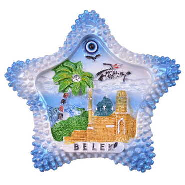 Belek Themed Polyester Fridge Magnet - 18