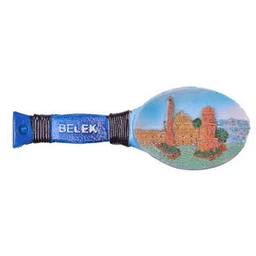 Belek Themed Polyester Fridge Magnet - 23