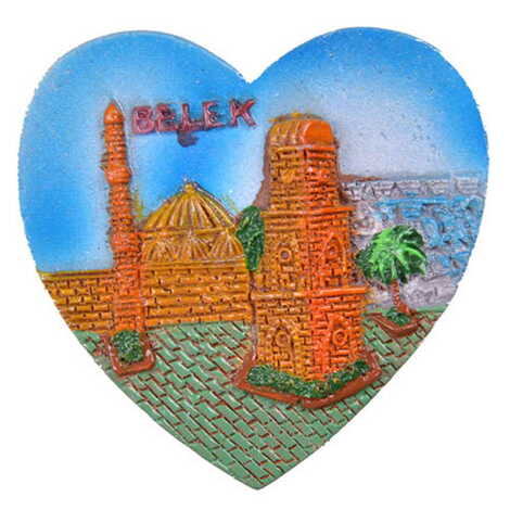 Belek Themed Polyester Fridge Magnet - 25