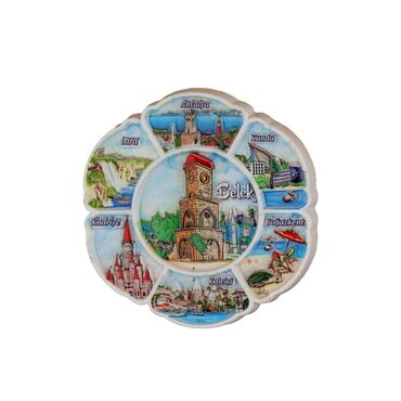 Belek Themed Polyester Printed Fridge Magnet - 9