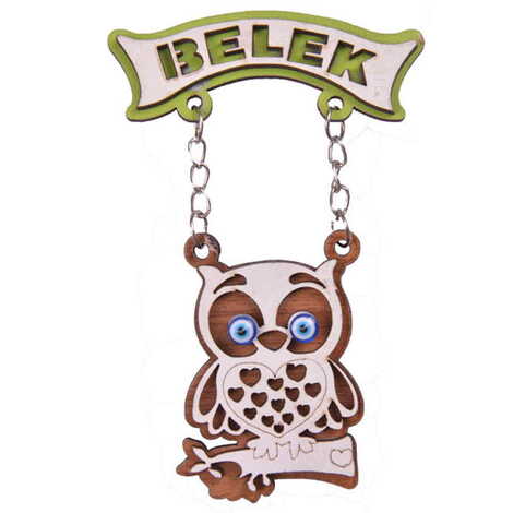 Belek Themed Wooden Customised Souvenir Fridge Magnet - 7