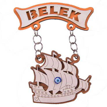 Belek Themed Wooden Customised Souvenir Fridge Magnet - 8