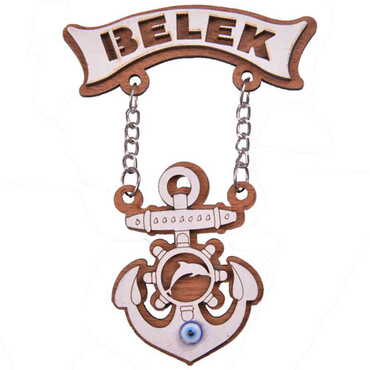 Belek Themed Wooden Customised Souvenir Fridge Magnet - 10