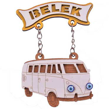 Belek Themed Wooden Customised Souvenir Fridge Magnet - 11