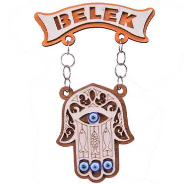 Belek Themed Wooden Customised Souvenir Fridge Magnet - 13