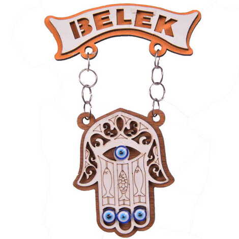 Belek Themed Wooden Customised Souvenir Fridge Magnet - 13