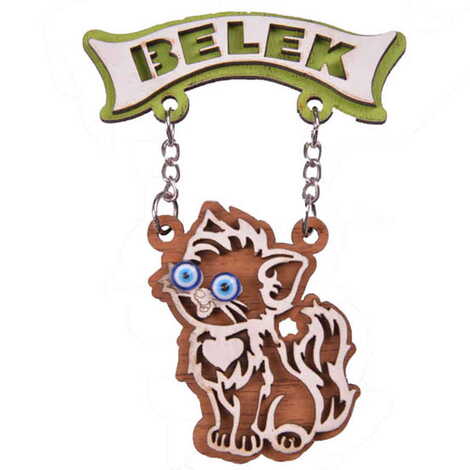 Belek Themed Wooden Customised Souvenir Fridge Magnet - 16