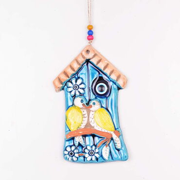 Bird Themed Nautical Ceramics Third Size Wall Hanging - 5