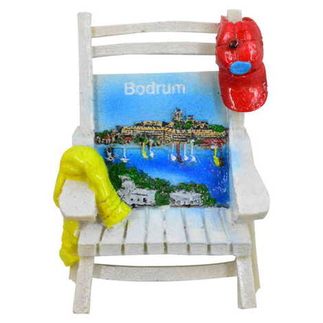 Toptan Bodrum Temalı Polyester Magnet - 3