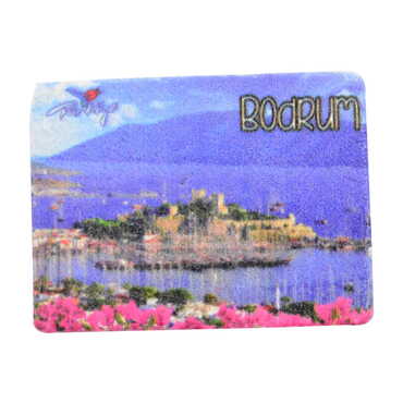 Bodrum Themed Customised Stone Fridge Magnet 60x45 mm - 14