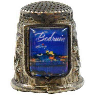 Bodrum Themed Metal Thimble 20X25 mm - 5