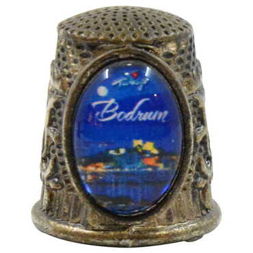 Bodrum Themed Metal Thimble 20X25 mm - 6