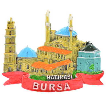 Toptan Bursa Temalı Polyester Magnet - 3