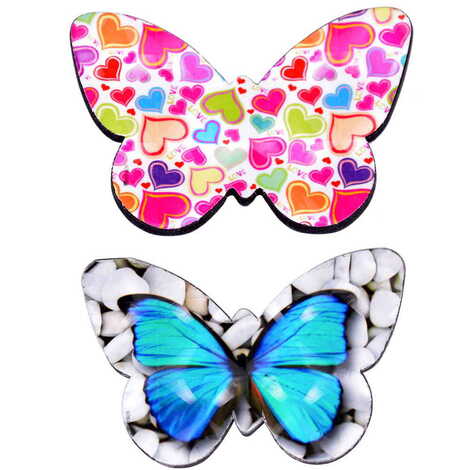 Butterfly Themed Customised Eva Fridge Magnet - 2