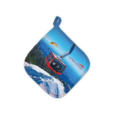 Cable Card Themed Customised Digital Printed Pot Holder 200x200 mm - 4