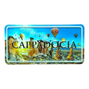 Cappodocia Themed Embossed Pvc Oppression Fridge Magnet - 12