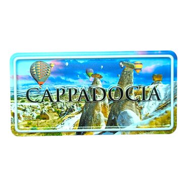 Cappodocia Themed Embossed Pvc Oppression Fridge Magnet - 13