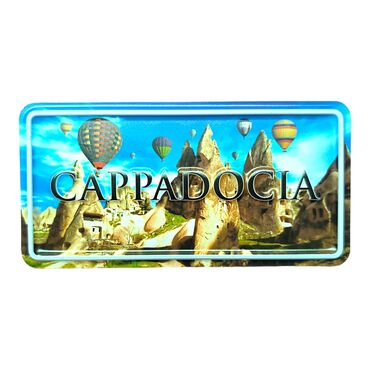 Cappodocia Themed Embossed Pvc Oppression Fridge Magnet - 14