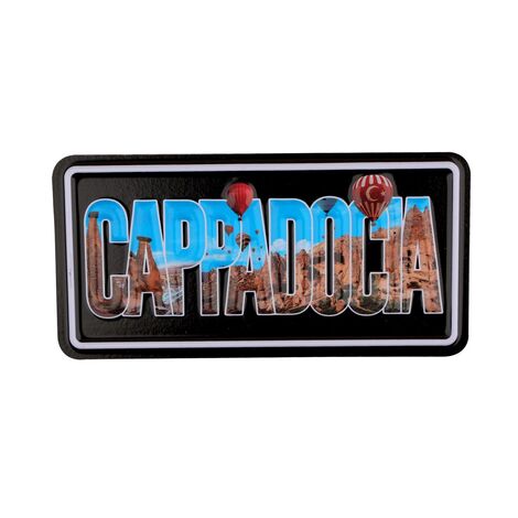 Cappodocia Themed Embossed Pvc Oppression Fridge Magnet - 3