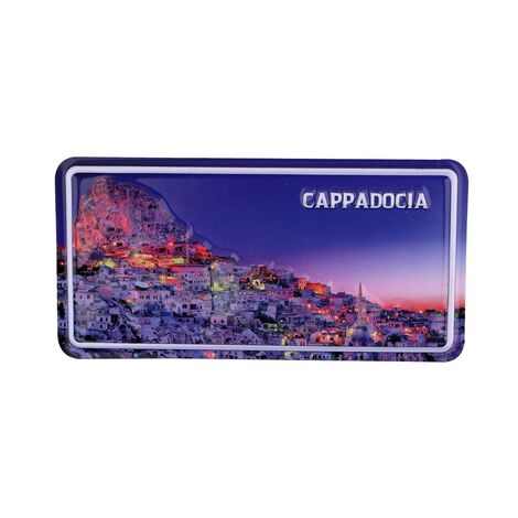 Cappodocia Themed Embossed Pvc Oppression Fridge Magnet - 4