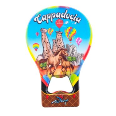 Cappodocia Themed Uv Balloon Shaped Bottle Opener - 2