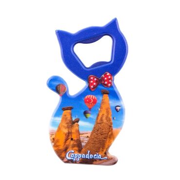 Cappodocia Themed UV Cat Shaped Bottle Opener - 3