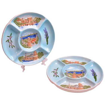 Antalya Themed Ceramic Breakfast Set - Myros