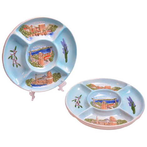 Antalya Themed Ceramic Breakfast Set - 1