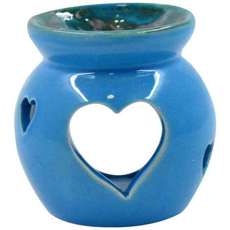 Ceramic Heart Censer Candle Holder - 4