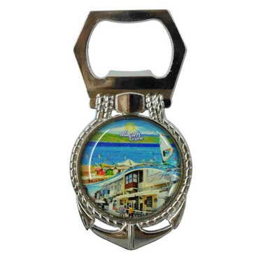 Cesme Themed Metal Anchor Magnetic Opener 40x75 mm - 5