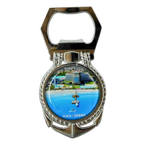 Cesme Themed Metal Anchor Magnetic Opener 40x75 mm - 6