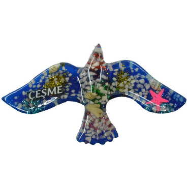 Cesme Themed Transparent Polyester Photo Fridge Magnet - 3