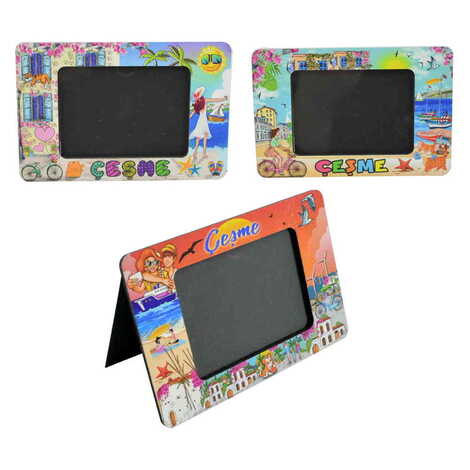 Cesme Themed Wooden UV Printed Desktop Photo Frame - 3