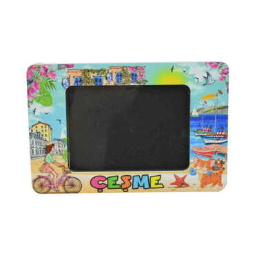 Cesme Themed Wooden UV Printed Desktop Photo Frame - 5