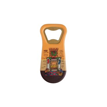 Christmas Themed Customised Uv Printed Plastic Base Plastic Base Bottle Opener 95x43 mm - 7