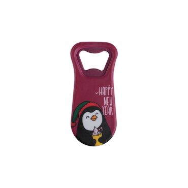 Christmas Themed Customised Uv Printed Plastic Base Plastic Base Bottle Opener 95x43 mm - 8