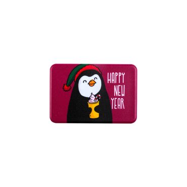 Christmas Themed Customised UV Printed Plastic Base Rectangle Fridge Magnet 80x50 mm - 14