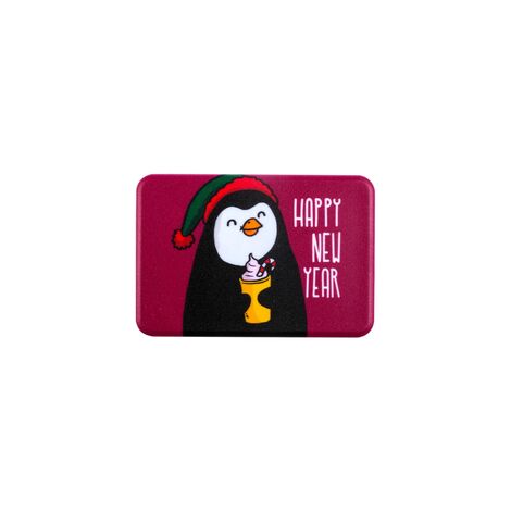 Christmas Themed Customised UV Printed Plastic Base Rectangle Fridge Magnet 80x50 mm - 14