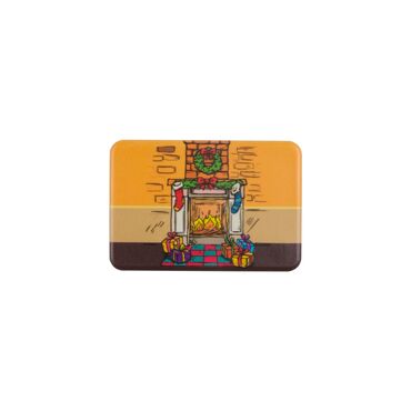 Christmas Themed Customised UV Printed Plastic Base Rectangle Fridge Magnet 80x50 mm - 16