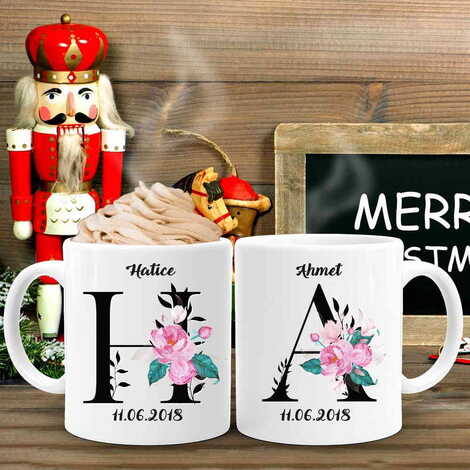 Christmas Themed Customised Porcelain Souvenir Travel Mug 80x95 mm - 3