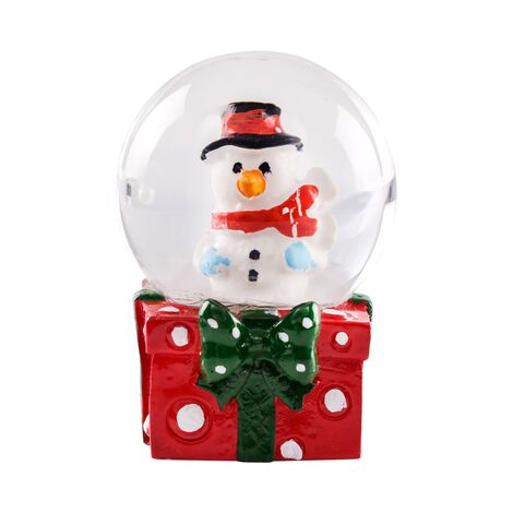 Christmas Themed Polyester Hybrid Snow Ball 45 mm - 17