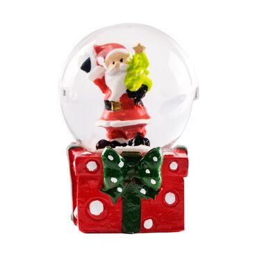 Christmas Themed Polyester Hybrid Snow Ball 45 mm - 18