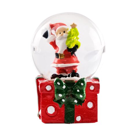 Christmas Themed Polyester Hybrid Snow Ball 45 mm - 18