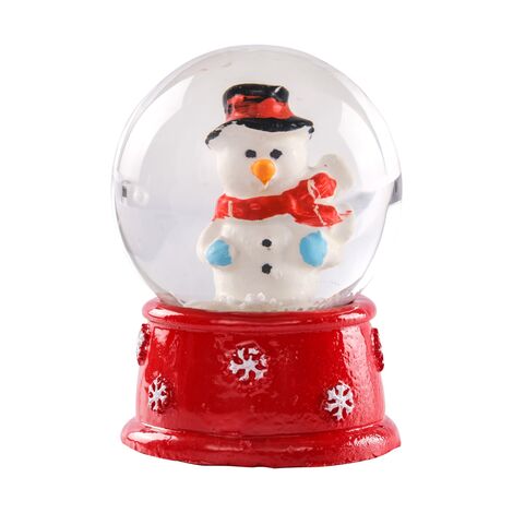 Christmas Themed Polyester Hybrid Snow Ball 45 mm - 20