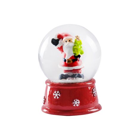 Christmas Themed Polyester Hybrid Snow Ball 45 mm - 26